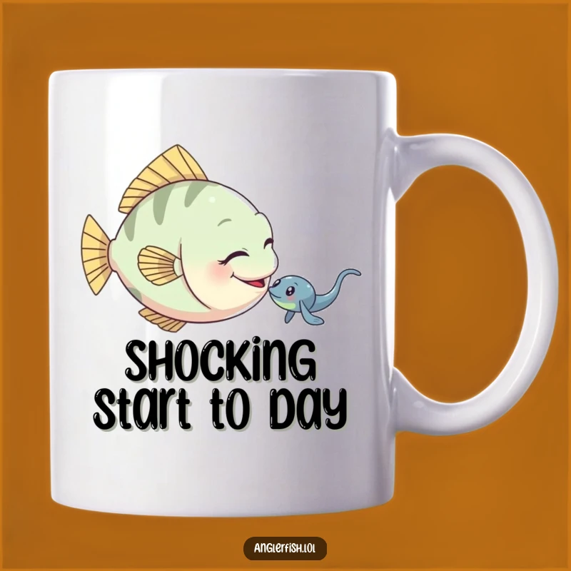 Funny Anglerfish Mug: Playful Tease Gift for Friends