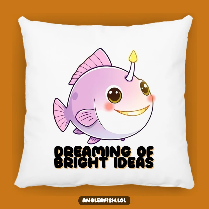 Funny Anglerfish Pillow: Cozy Comfort with a Glowing Lure, Perfect Funny Gift
