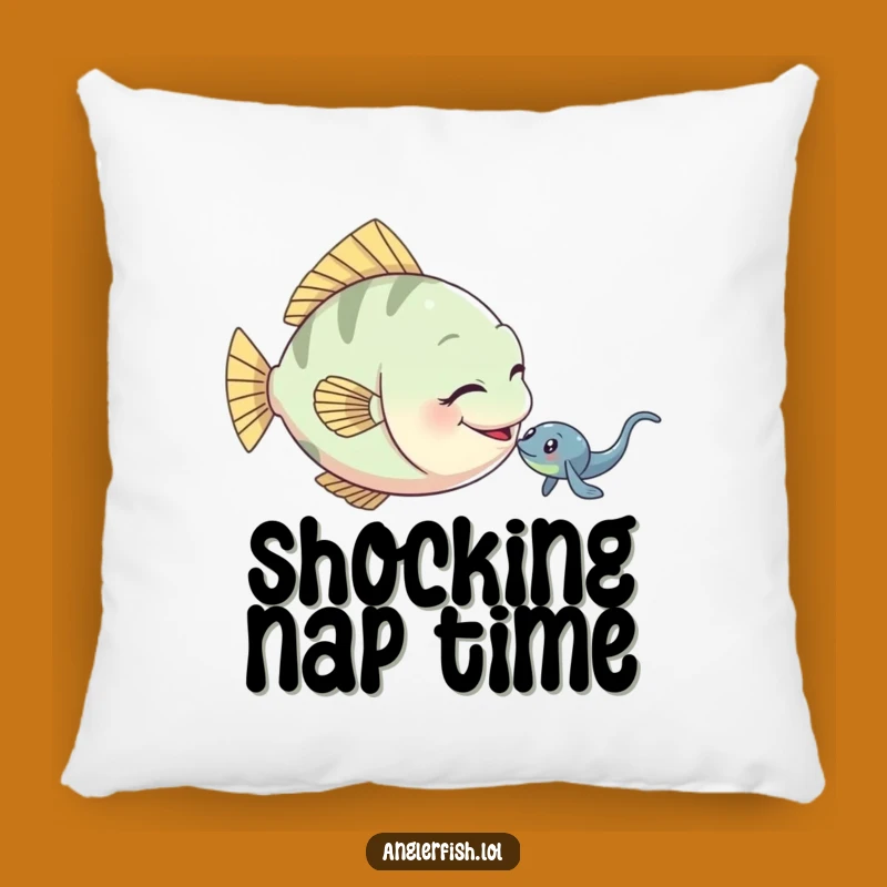 Funny Anglerfish Pillow: Playful Tease Cushion, Perfect Gift