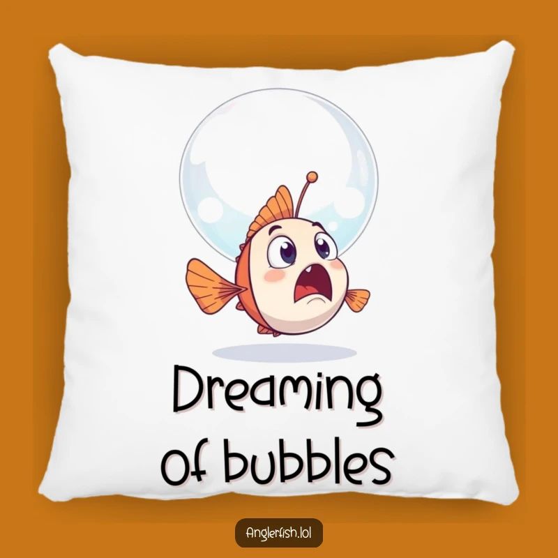 Funny Anglerfish Pillow: Surprise Bubble Cushion, Perfect Gift