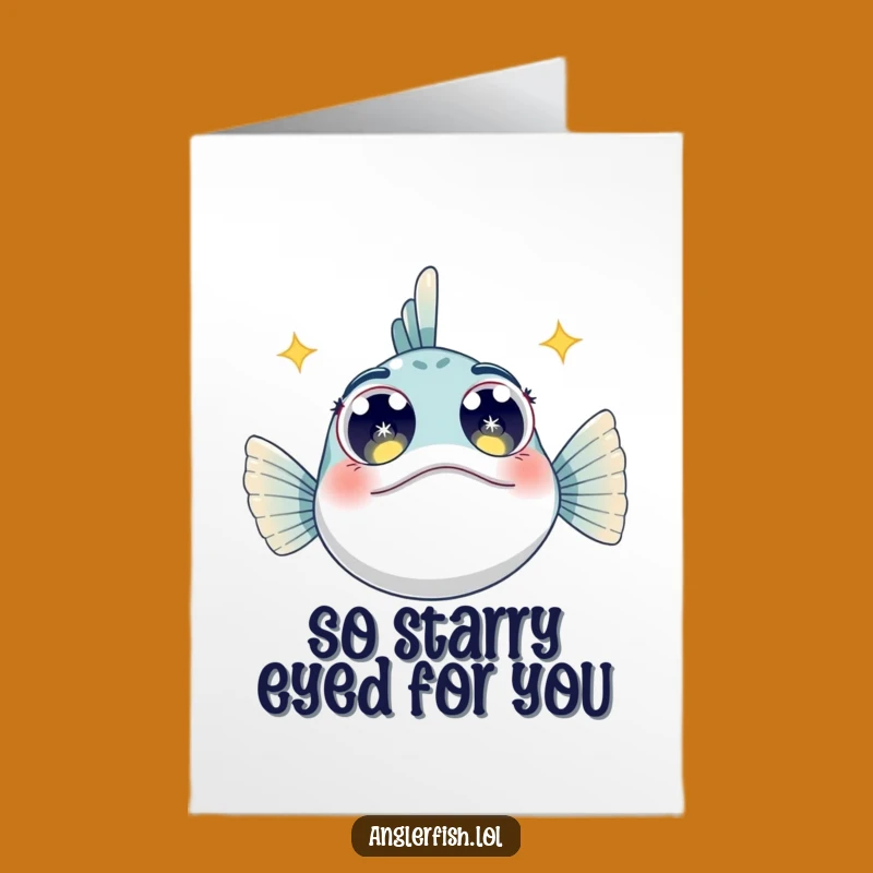 Anglerfish Thank You Card Free Printable: Starry Gratitude Downloadable