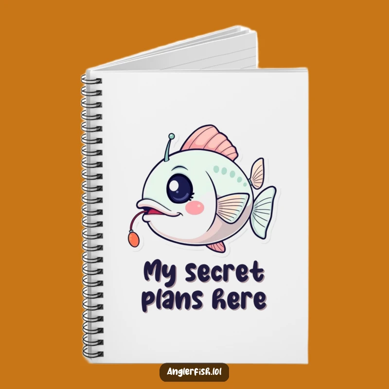 Funny Anglerfish Notebook: Wink and Flicker, Exciting Ideas