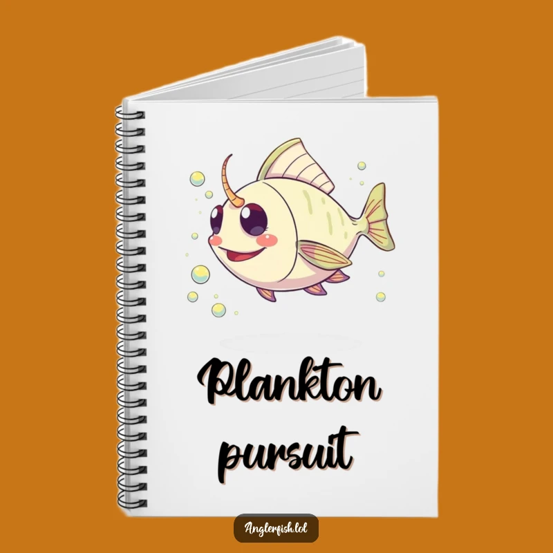 Funny Kawaii Anglerfish Notebook: Joyful Ideas, Inspiring Funny Gift Journal