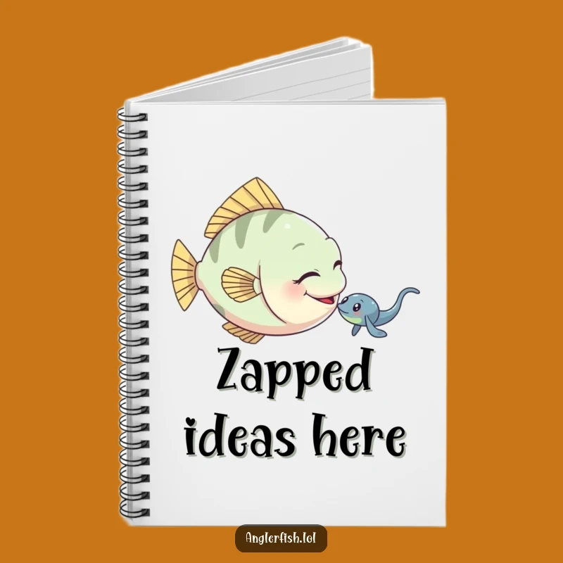 Funny Anglerfish Notebook: Jot Down Playful Ideas, Great Gift